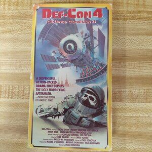 Def-Con 4 Defense Condition VHS New World Video Roger Corman Sci fi Cult Horror